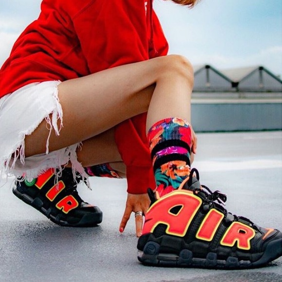 Nike Shoes - Nike air more uptempo sneakers